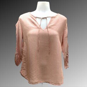 Guess Los Angeles Floral Blouse 100% Rayon Size S